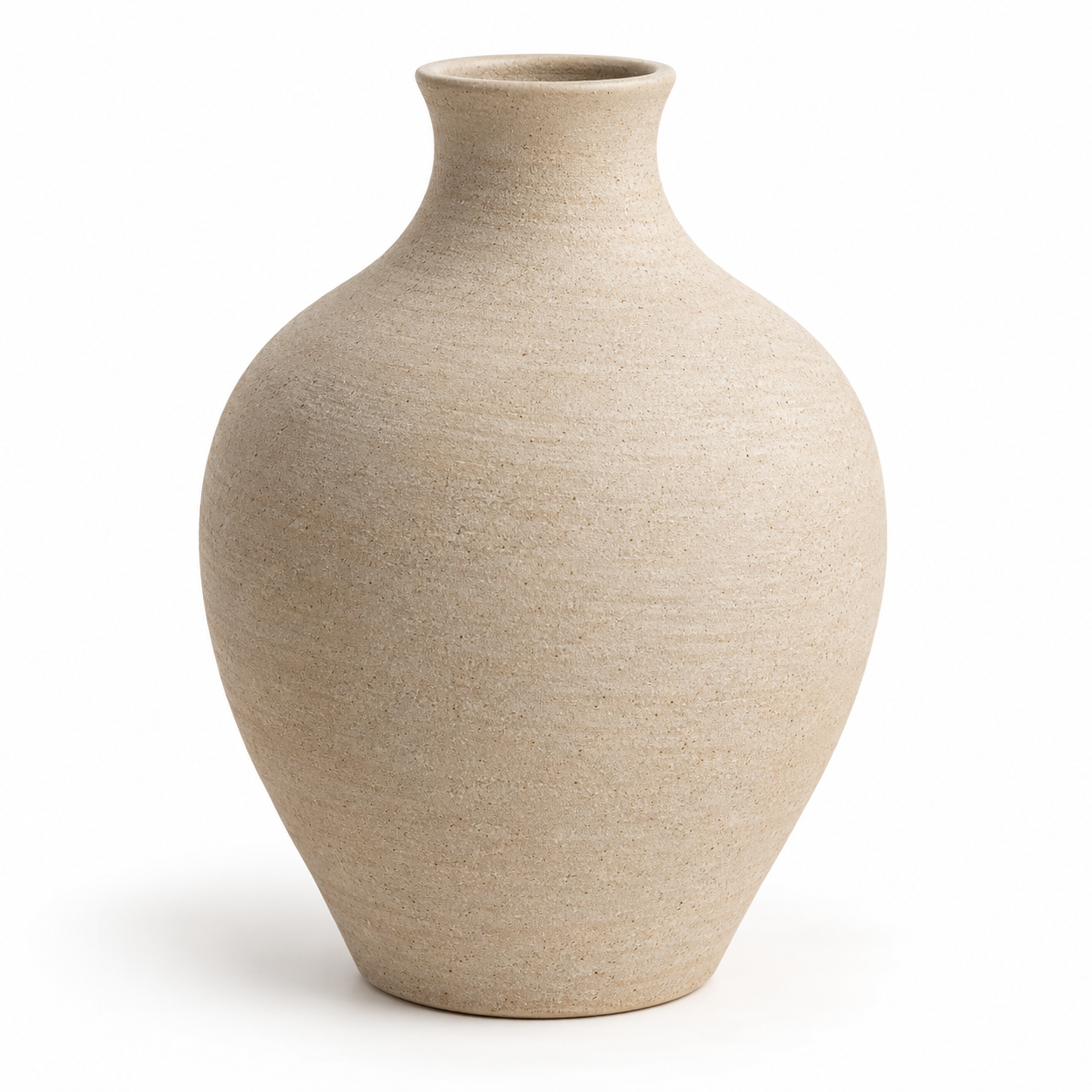 Solene Textured Ceramic Vase - Image 2