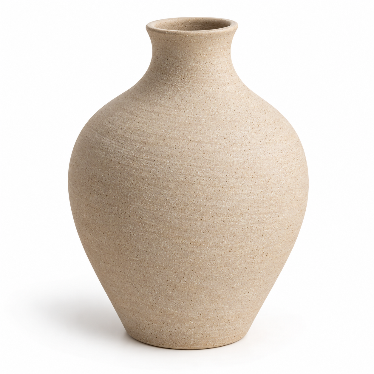 Solene Textured Ceramic Vase - Image 4